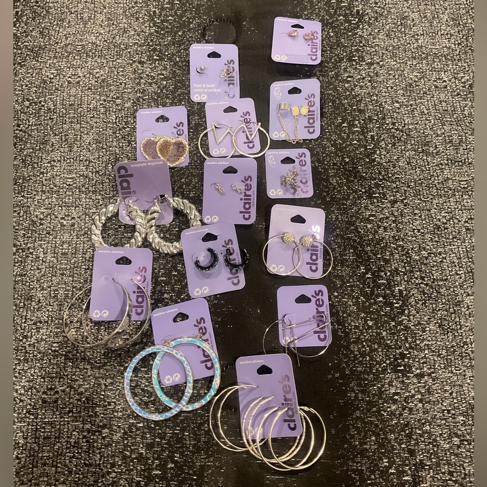 Lot of Claire’s Earrings